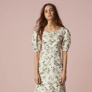 Rebecca Taylor Sofia Fleur Linen Dress
